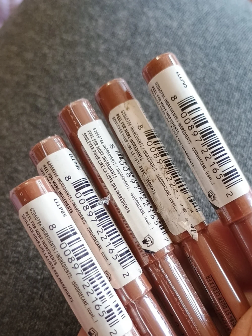 5 x NYX Line Loud Longwear Lip Liner, Global Citizen